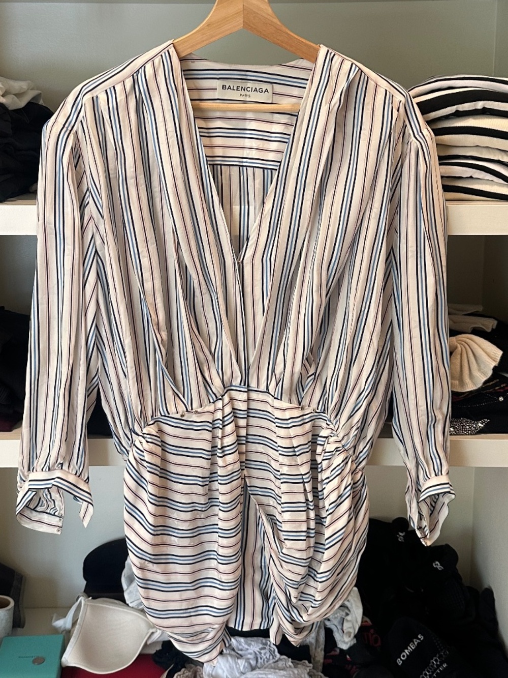Balenciaga silk blouse